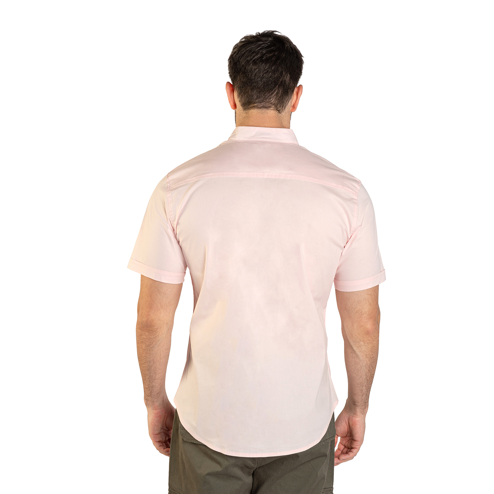 Foto 4 pulgar | Camisa Manga Corta Cuello Mao Chb Chili Beans Clothing Co. Bastretch Color Rosa