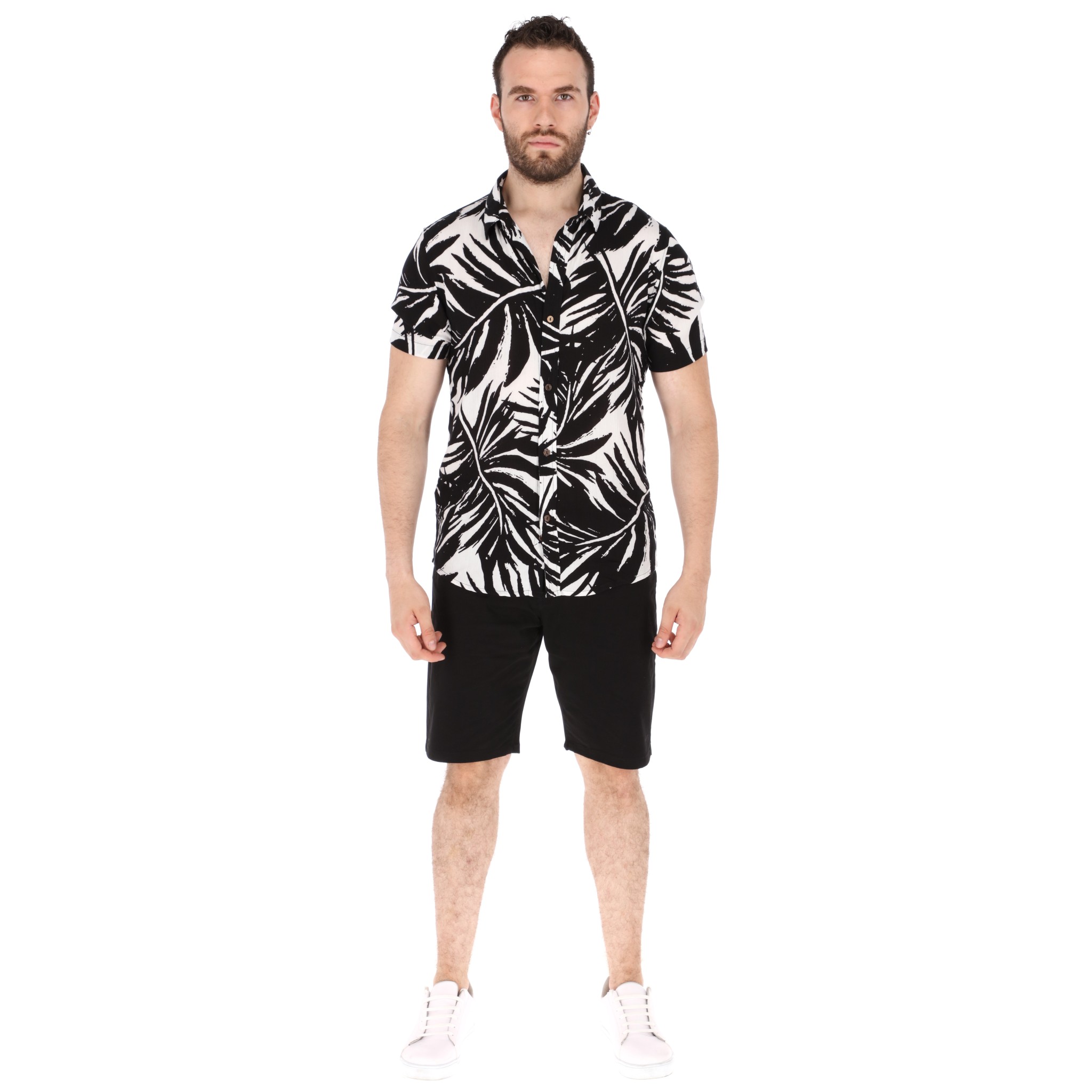 Camisa CHB Hawaiiana Manga Corta