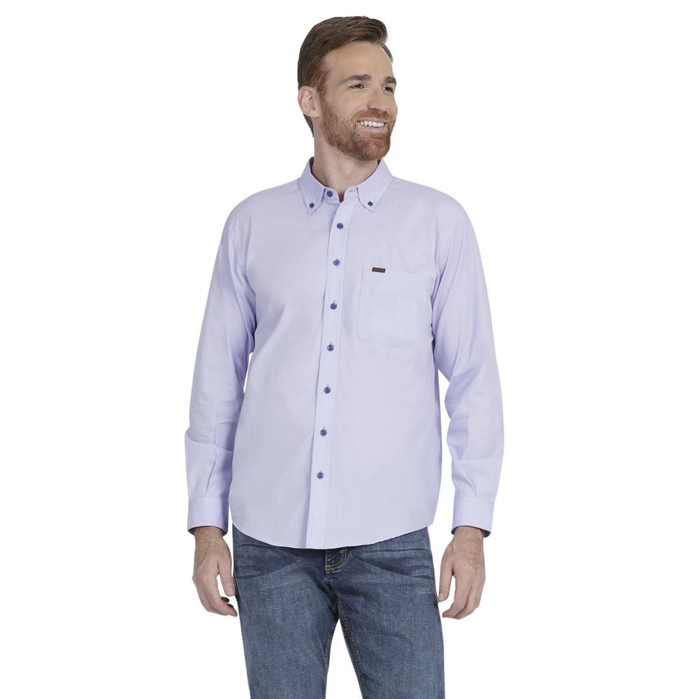 Camisa Lee Regular Fit color Púrpura para Hombre