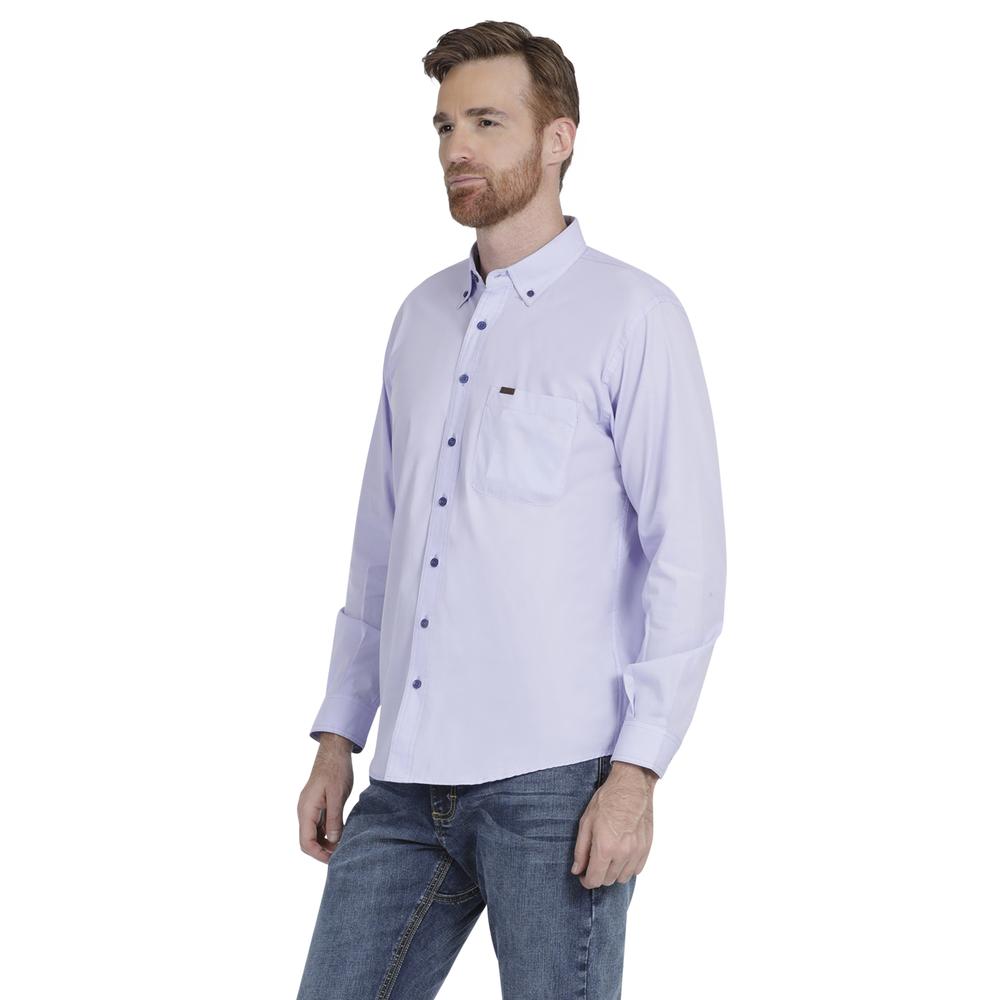 Foto 2 | Camisa Lee Regular Fit color Púrpura para Hombre