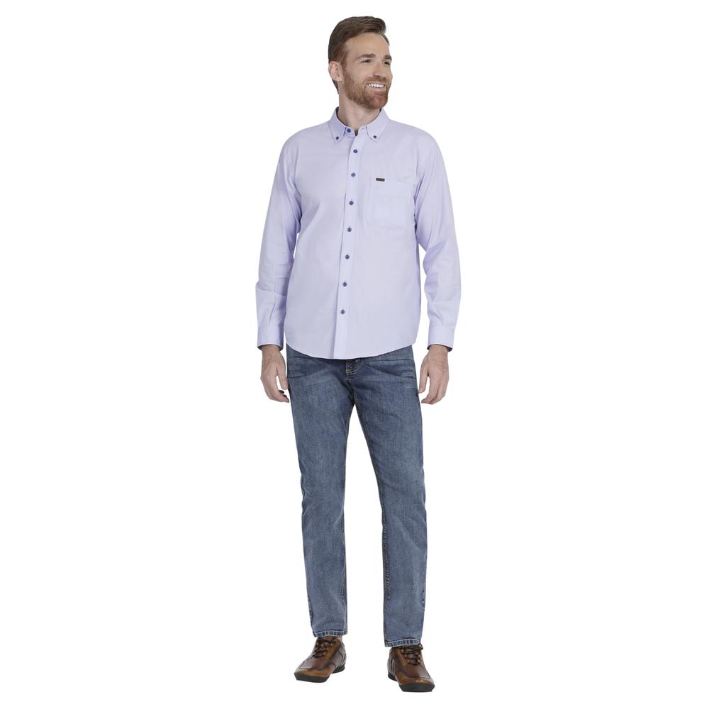 Foto 5 pulgar | Camisa Lee Regular Fit color Púrpura para Hombre