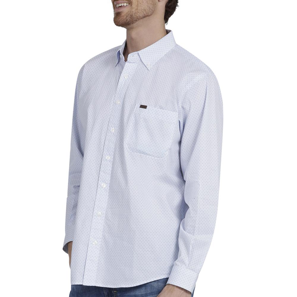 Foto 5 | Camisa Casual para Hombre Lee Regular Fit Manga Larga 343 color Azul