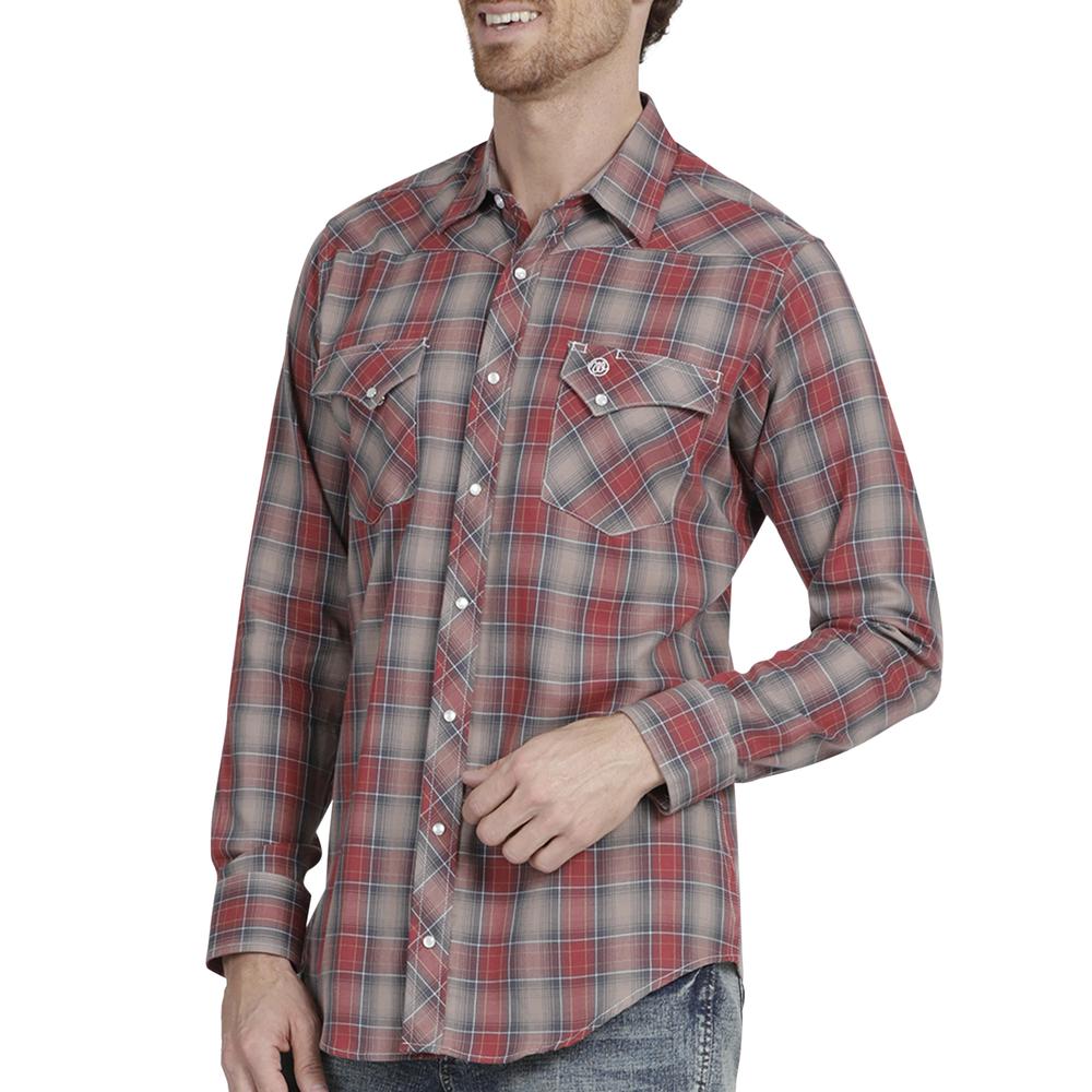 Foto 6 pulgar | Camisa Vaquera Wrangler Regular Fit Manga Larga 947 color Marrón para Hombre