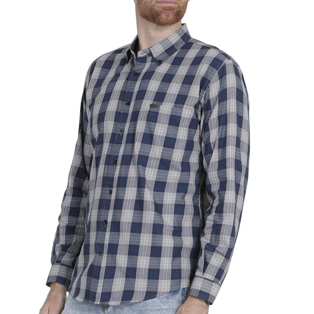 Foto 6 pulgar | Camisa Lee Regular Fit color Azul para Hombre