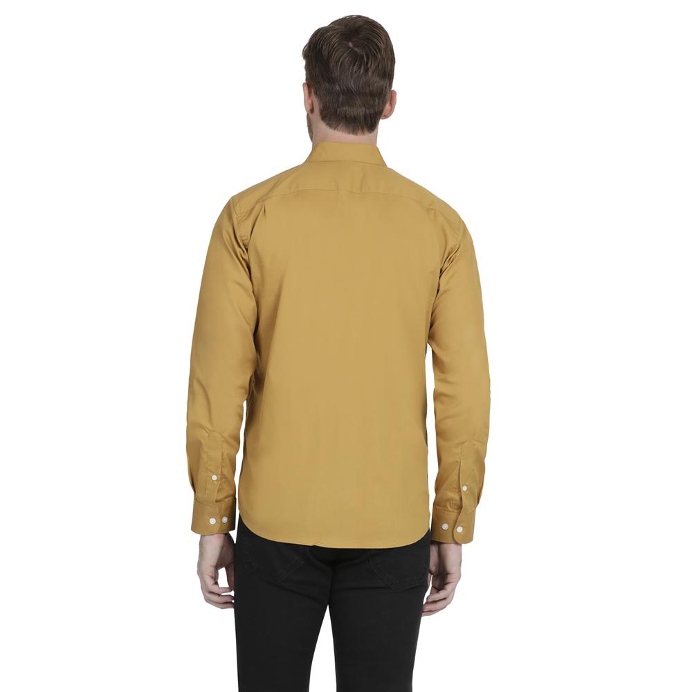 Foto 4 pulgar | Camisa Casual para Hombre Lee Slim Fit Manga Larga 350 color Amarillo