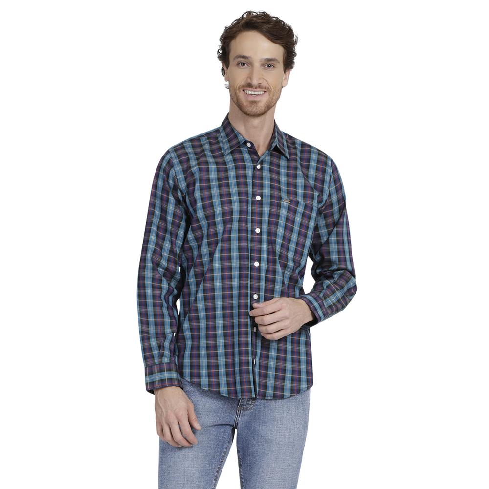 Foto 2 pulgar | Camisa Lee Multicolor Slim Fit para Hombre