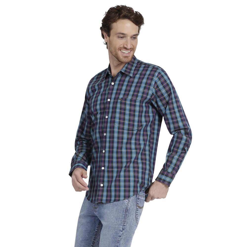 Foto 3 pulgar | Camisa Lee Multicolor Slim Fit para Hombre