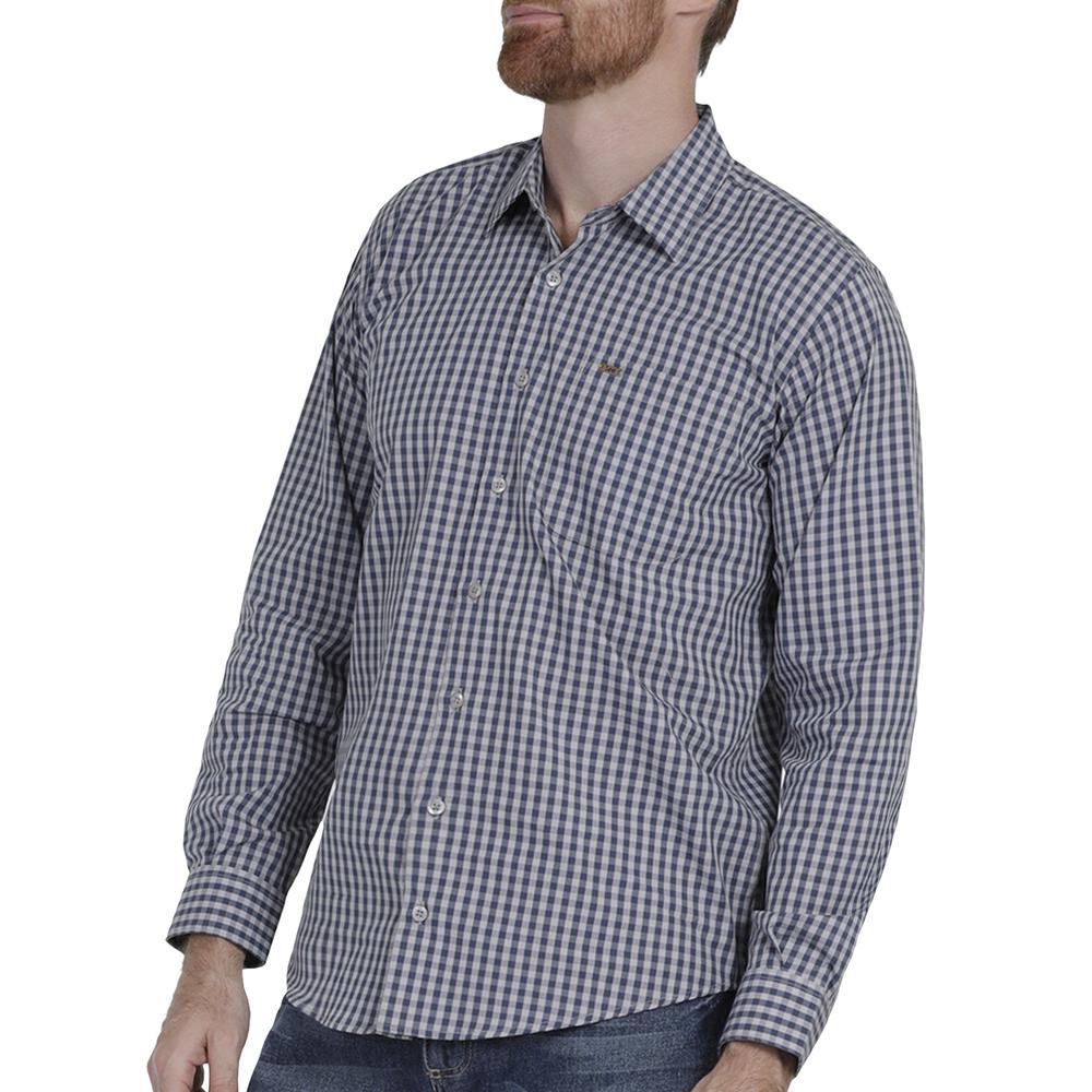 Foto 5 | Camisa Casual para Hombre Lee Slim Fit Manga Larga 340 color Azul