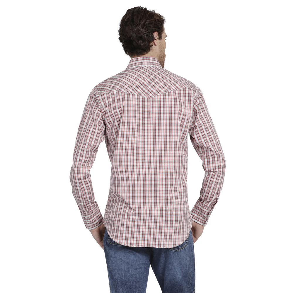 Foto 4 pulgar | Camisa Vaquera Wrangler Slim Fit color Marrón para Hombre