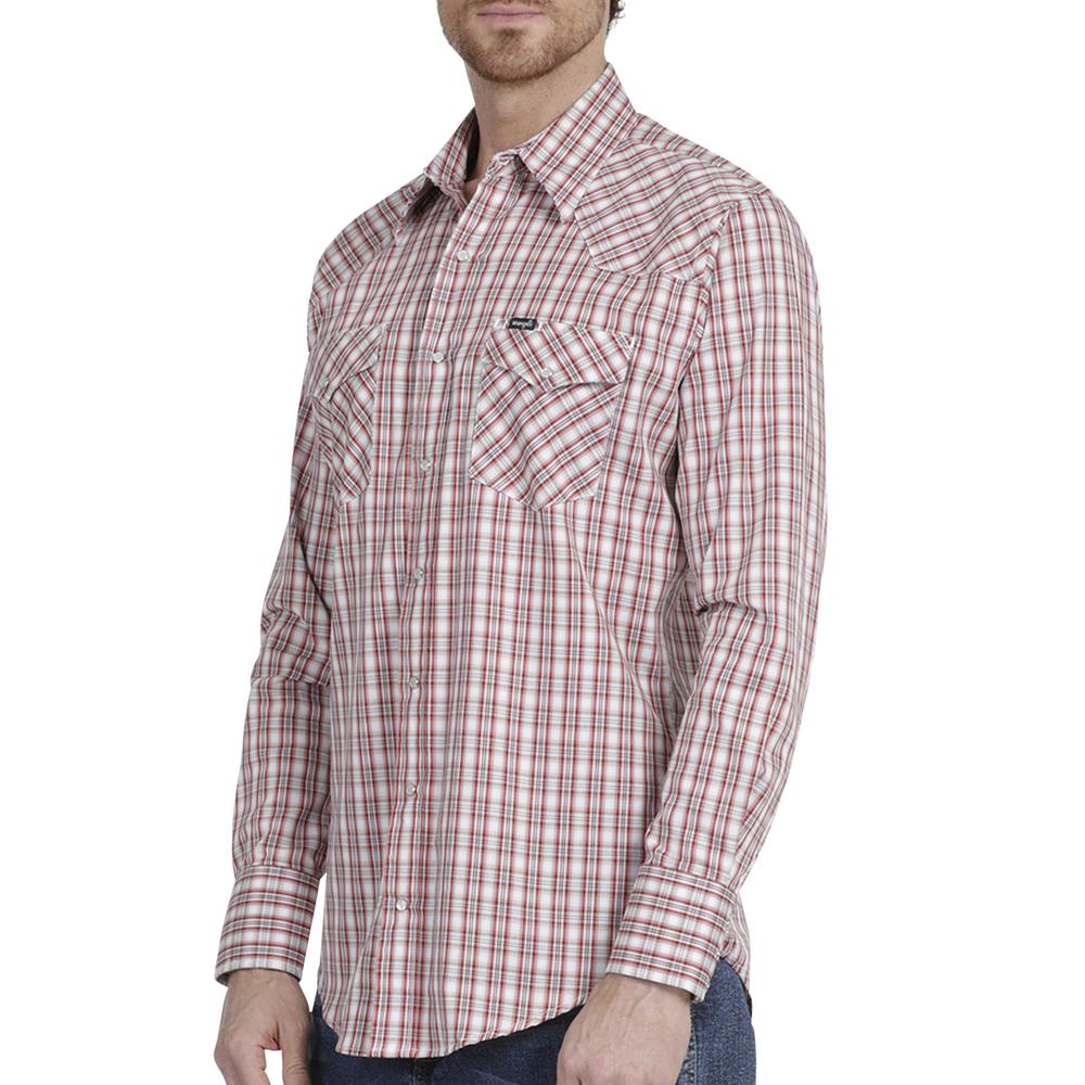 Foto 6 pulgar | Camisa Vaquera Wrangler Slim Fit color Marrón para Hombre