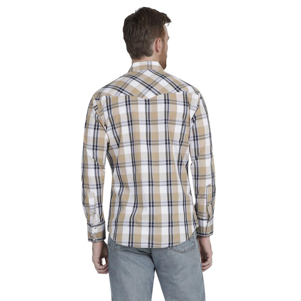 Foto 4 pulgar | Camisa Vaquera Wrangler Regular Fit Manga Larga 928 color Marrón para Hombre