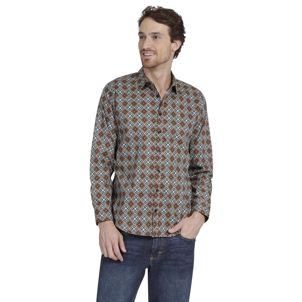 Foto 2 pulgar | Camisa Casual Lee Ultra Slim Manga Larga 341 color Marrón para Hombre