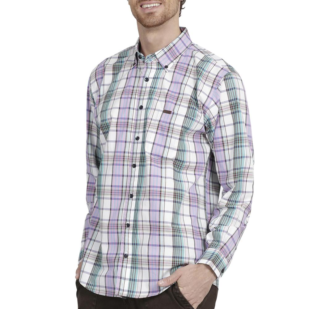 Foto 5 | Camisa Casual Lee Regular Fit Manga Larga 351 color Púrpura para Hombre