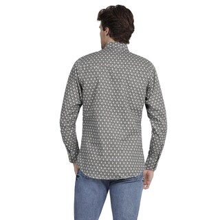 Foto 3 | Camisa Vaquera Wrangler Slim Fit 977 Color Verde para Hombre