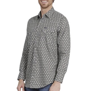 Foto 5 | Camisa Vaquera Wrangler Slim Fit 977 Color Verde para Hombre