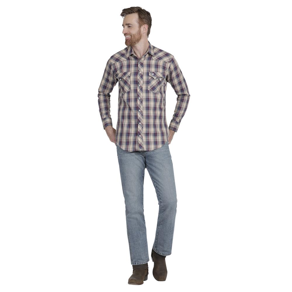 Foto 5 pulgar | Camisa Vaquera Wrangler Slim Fit 938 color Azul para Hombre