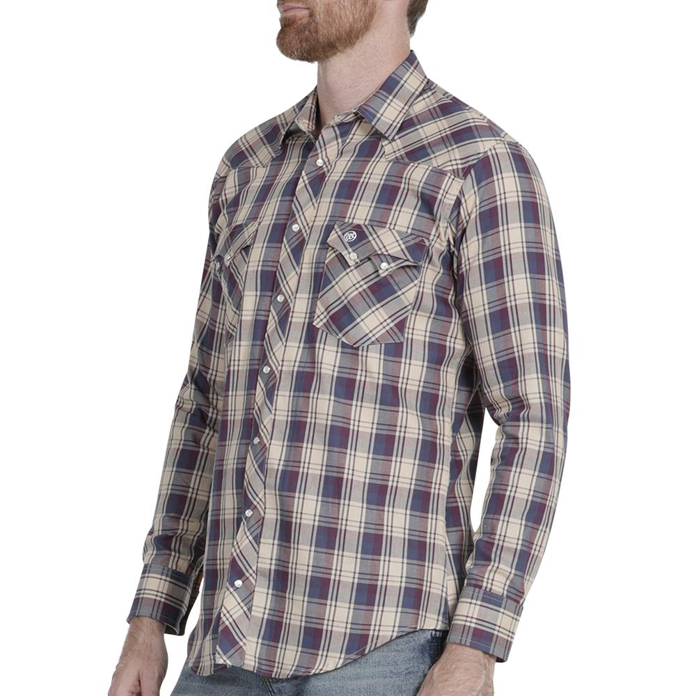 Foto 6 pulgar | Camisa Vaquera Wrangler Slim Fit 938 color Azul para Hombre