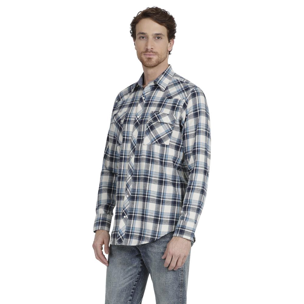 Foto 3 pulgar | Camisa Vaquera Wrangler Slim Fit Multicolor Manga Larga para Hombre