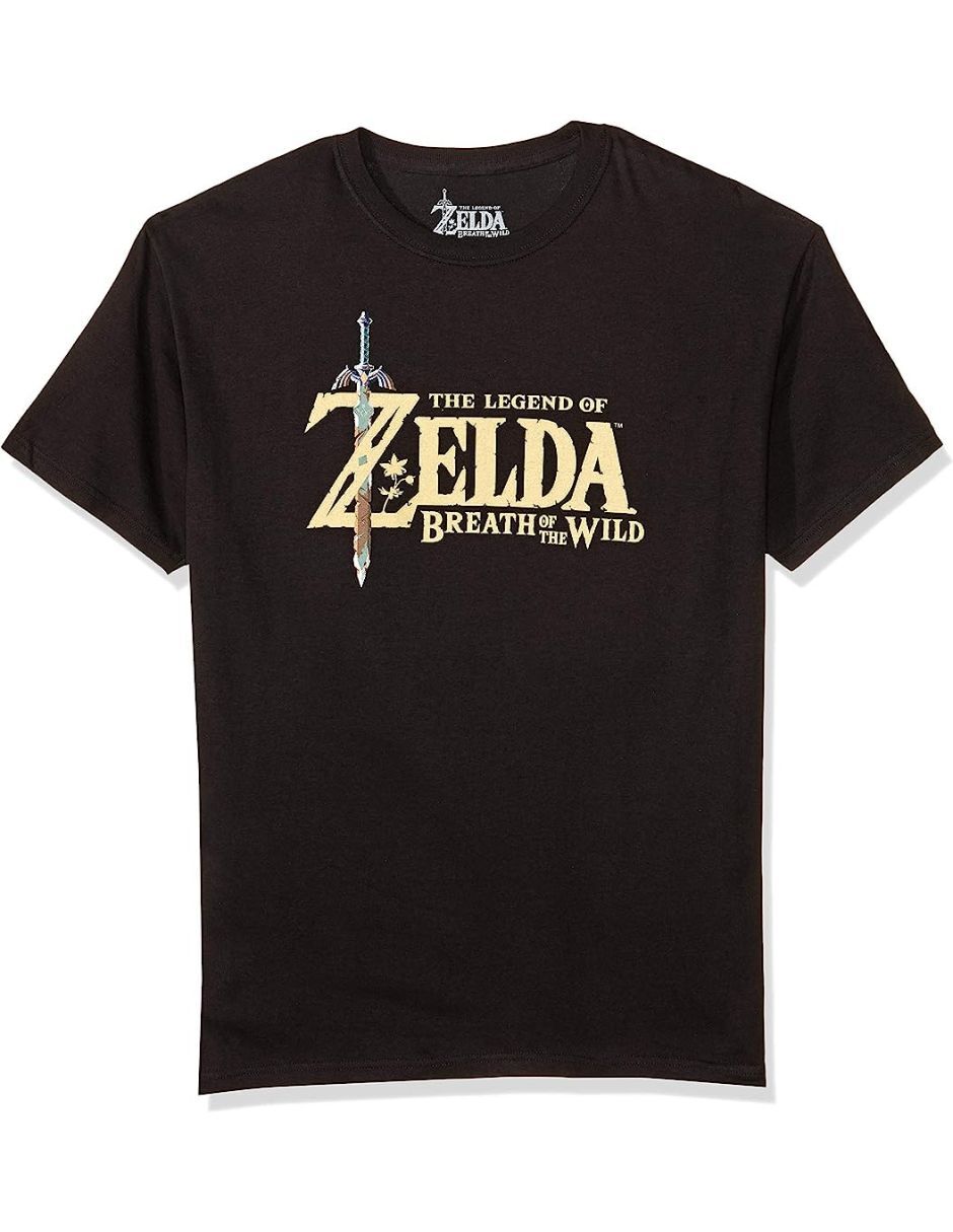 Foto 2 pulgar | Playera Basariworld Negra The Legend of Zelda