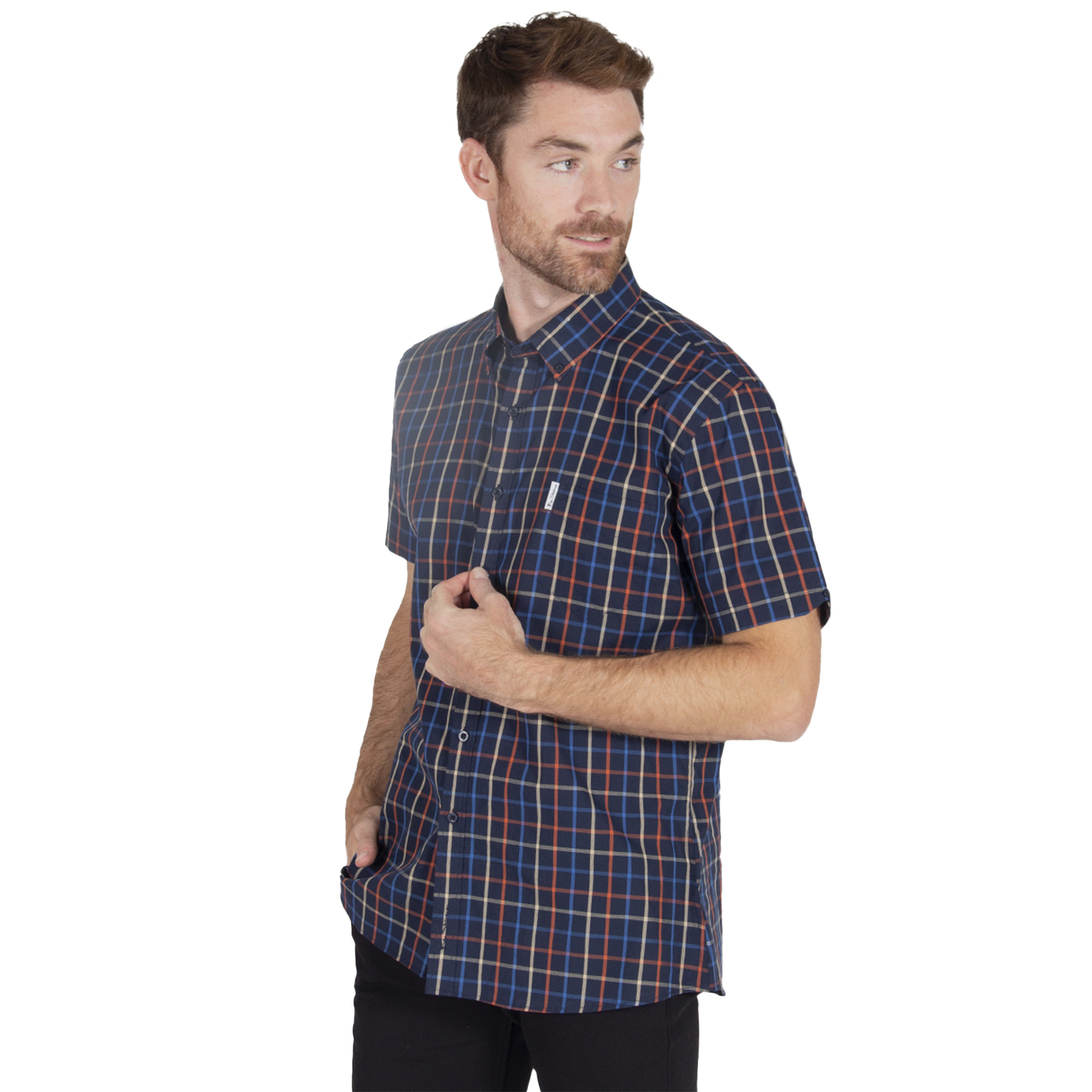 Foto 5 pulgar | Camisa de Cuadros Ben Sherman Tattersall para Hombre