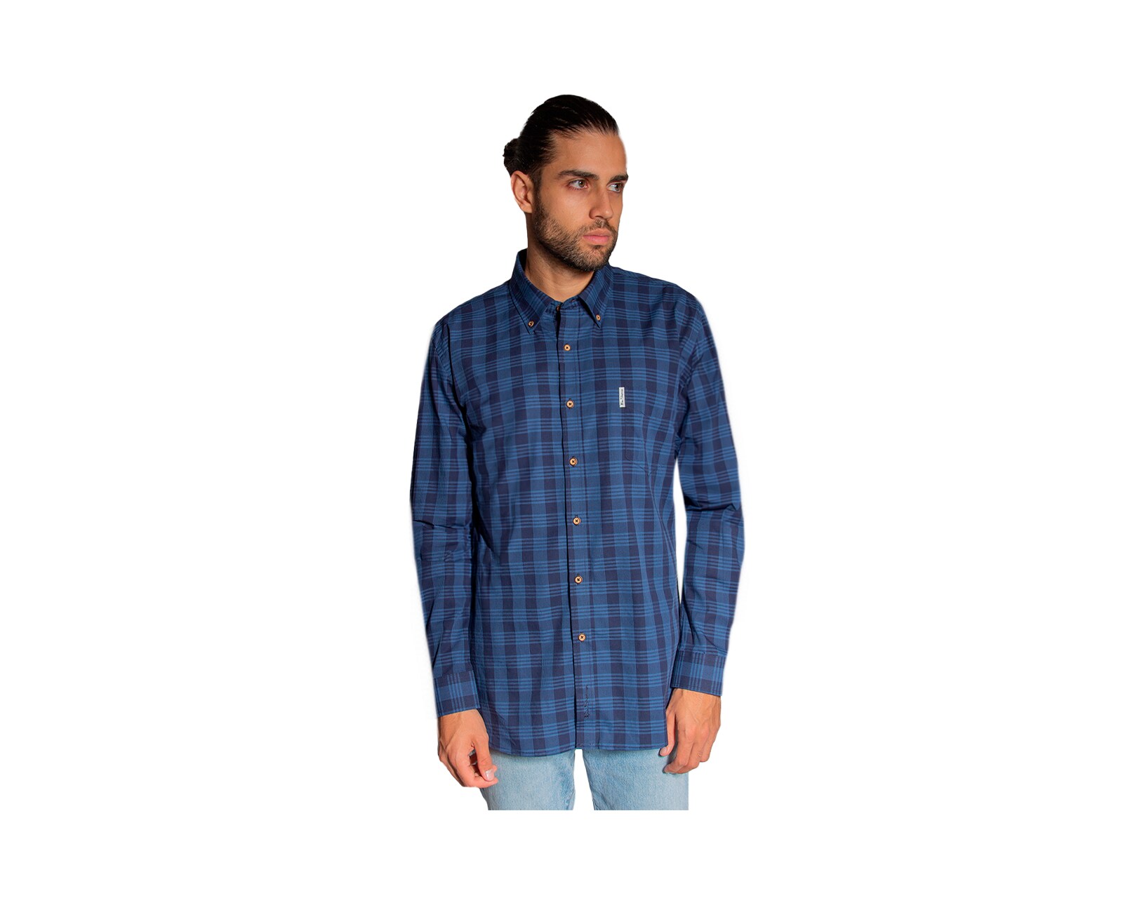 Camisa de Cuadros Ben Sherman Vichy para Hombre $1,349