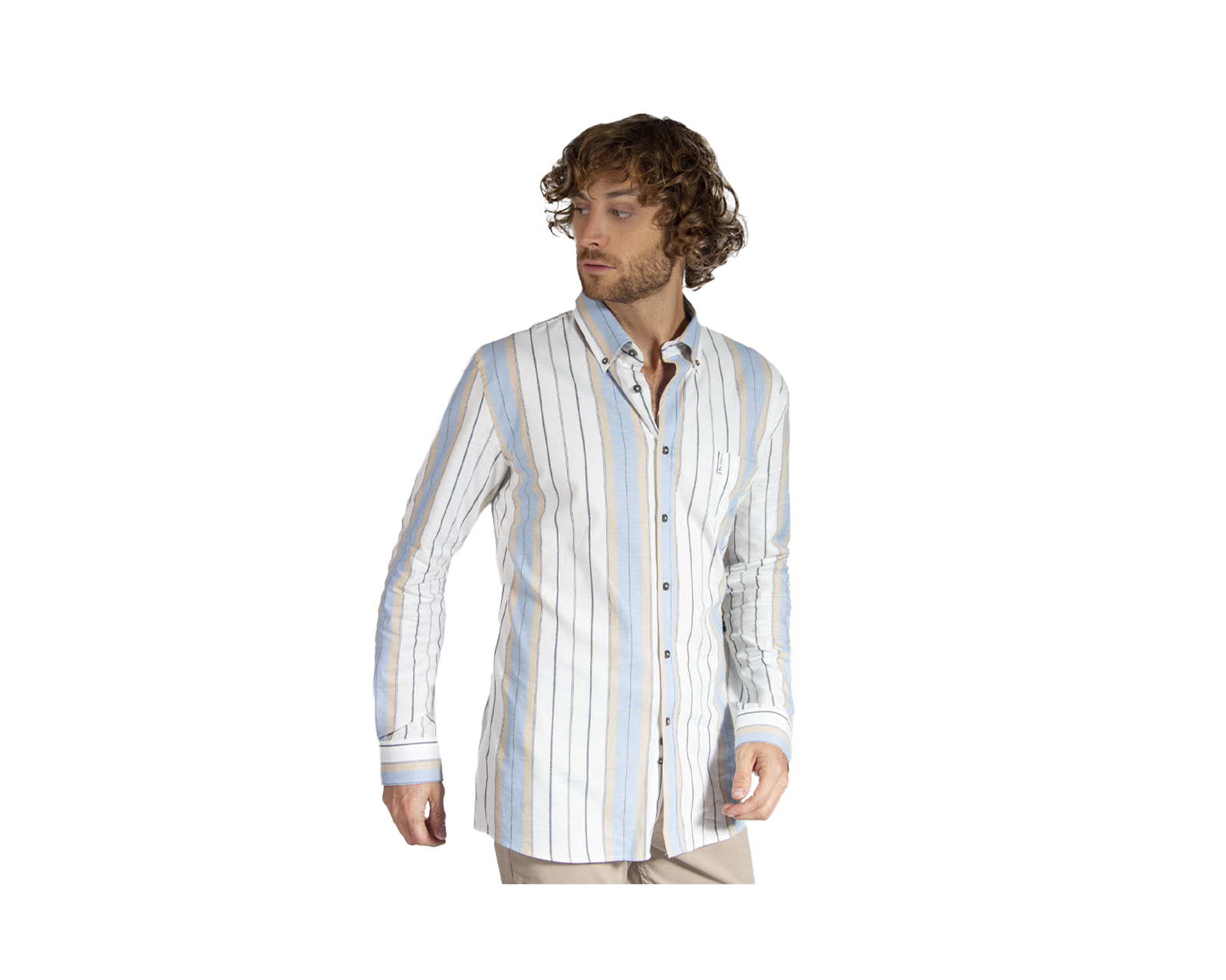 Camisa para Hombre Ben Sherman Rayas Manga Larga