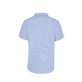 Foto 2 | Camisa Oxford Yazbek Azul Cielo para Hombre