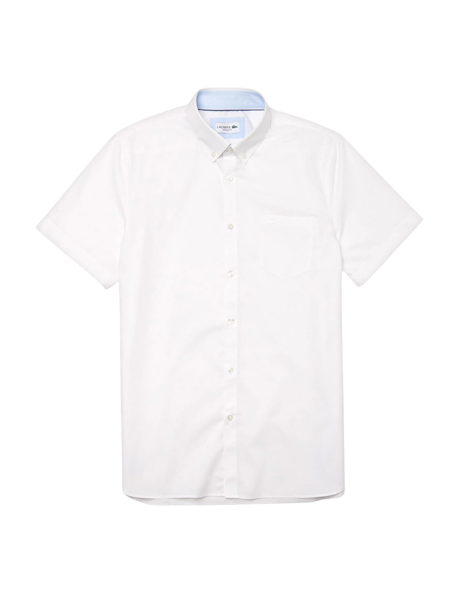 Camisa Lacoste Regular Fit Manga Corta para Hombre