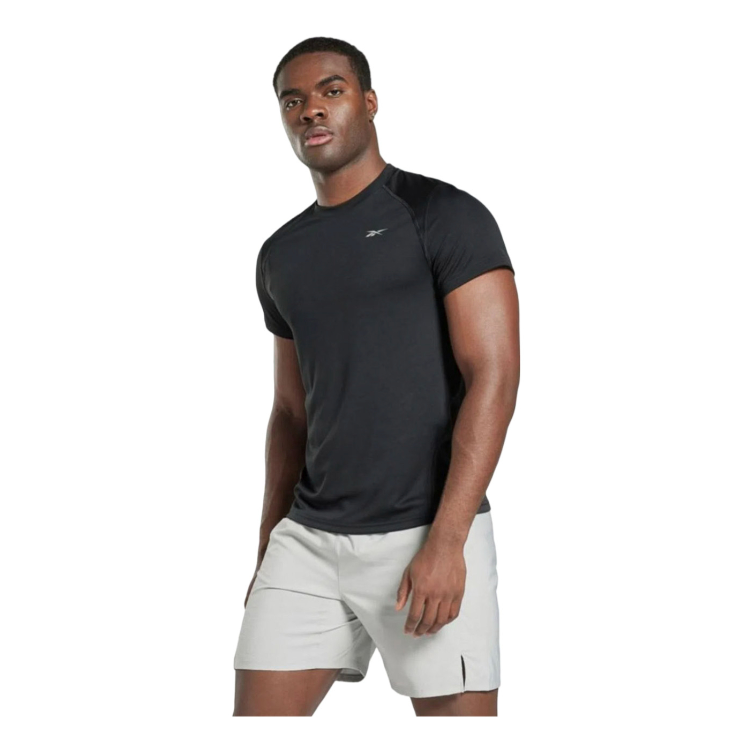 Foto 3 pulgar | Playera Deportiva Reebok Negra para Hombre