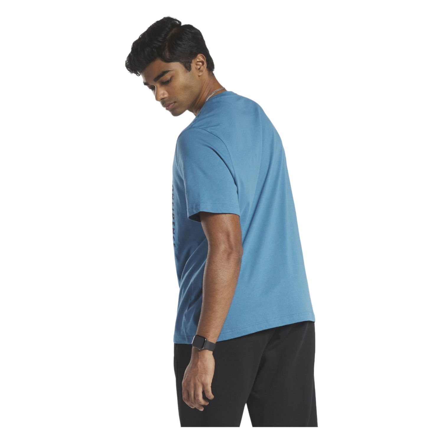 Foto 6 pulgar | Playera Reebok Graphic Series Azul Hs4888 Unisex