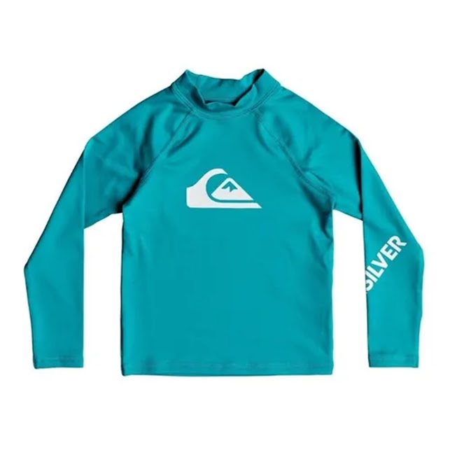 Playera Quiksilver All Time Eqkwr03040bny0 Azul para Niño