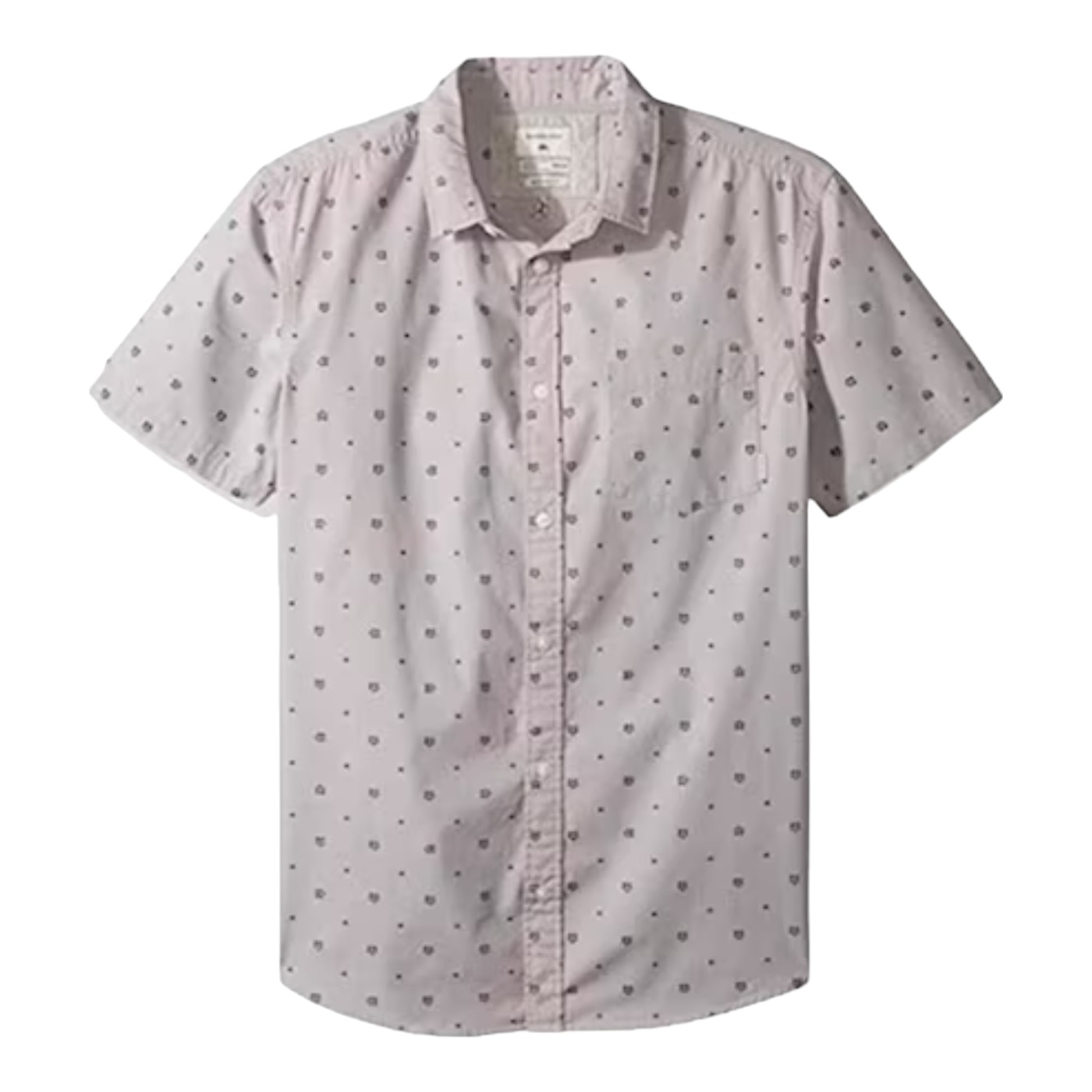 Foto 5 pulgar | Camisa Quiksilver Kamanoa Ss Morada para Hombre