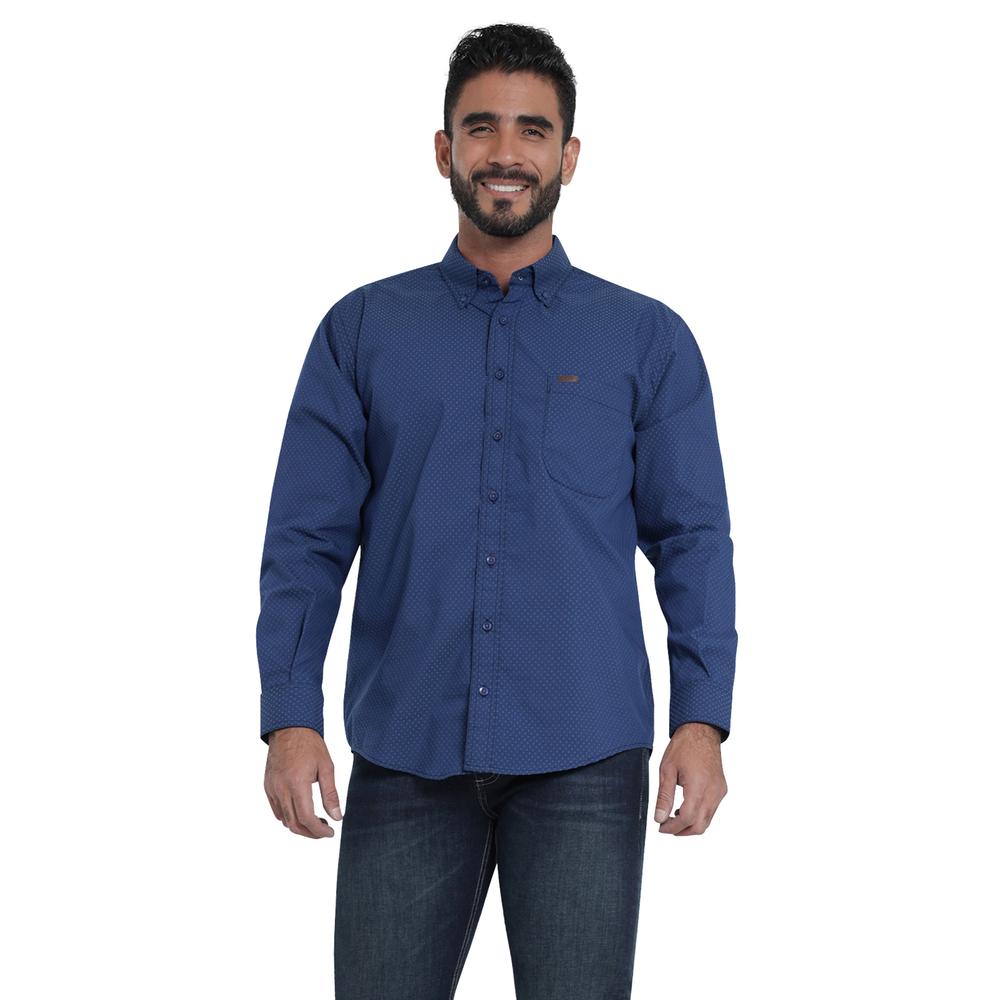 Foto 2 pulgar | Camisa Casual Lee Regular Fit 440 Azul Marino para Hombre