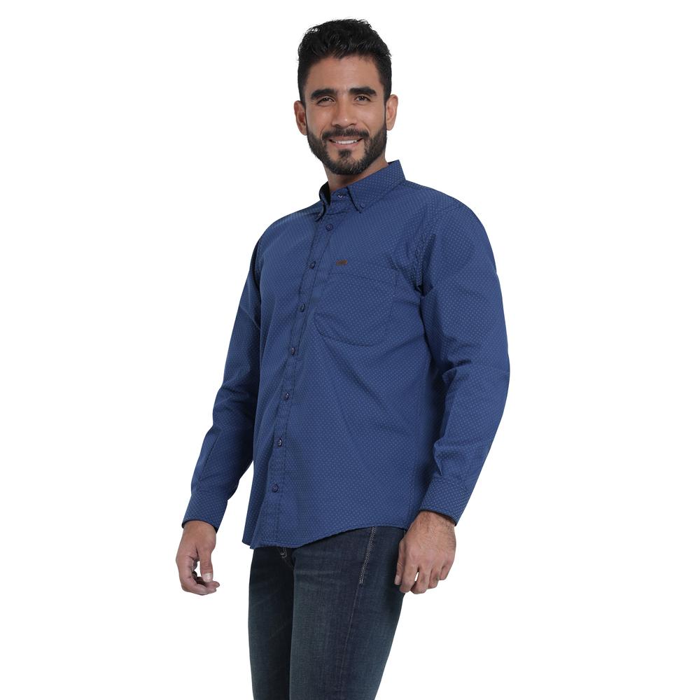 Foto 3 pulgar | Camisa Casual Lee Regular Fit 440 Azul Marino para Hombre