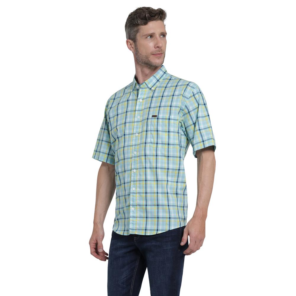 Foto 3 pulgar | Camisa Lee Verde Regular Fit para Hombre