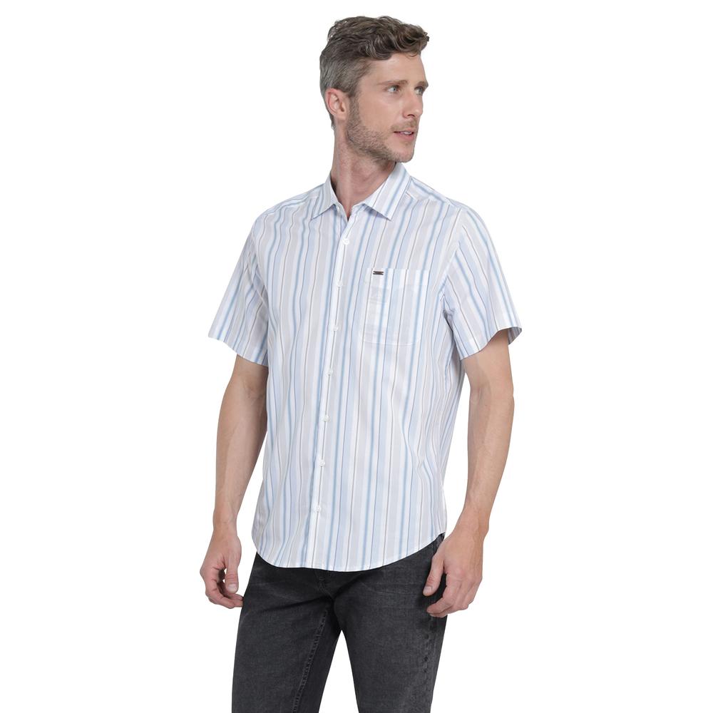 Foto 3 pulgar | Camisa Casual Lee Slim Fit 442 Azul para Hombre