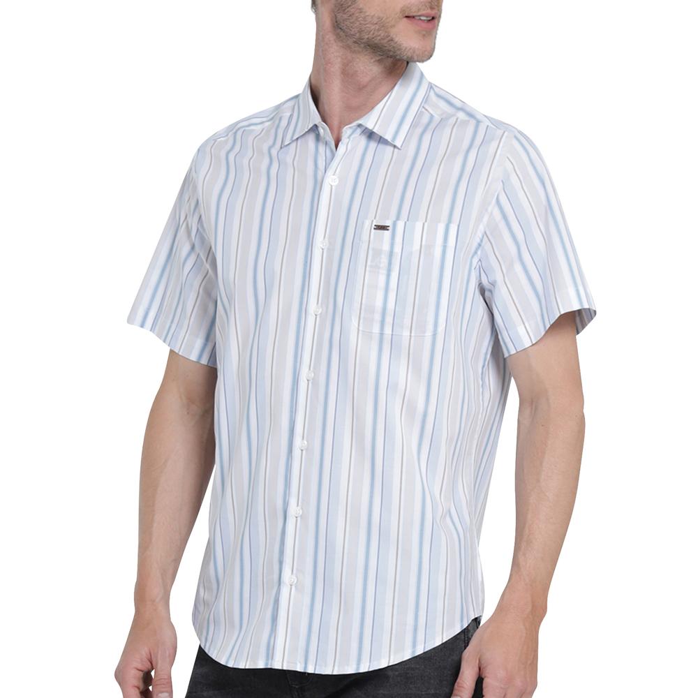 Foto 6 pulgar | Camisa Casual Lee Slim Fit 442 Azul para Hombre