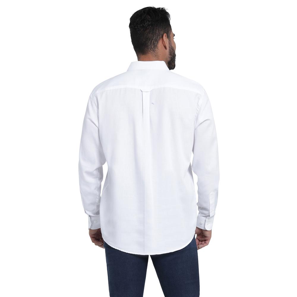 Foto 3 | Camisa Lee Blanca Regular Fit para Hombre