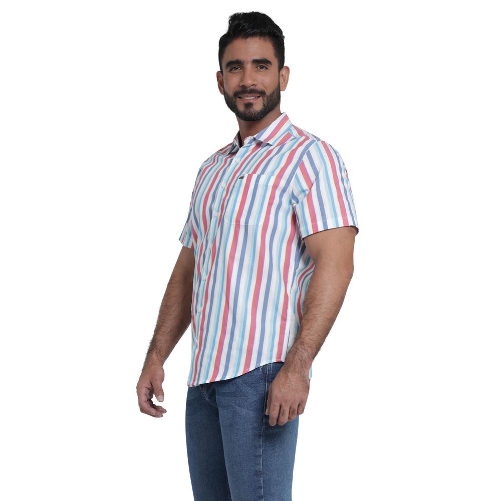 Foto 3 pulgar | Camisa Casual Lee Slim Fit 498 Multicolor para Hombre