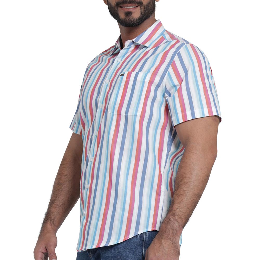 Foto 6 pulgar | Camisa Casual Lee Slim Fit 498 Multicolor para Hombre