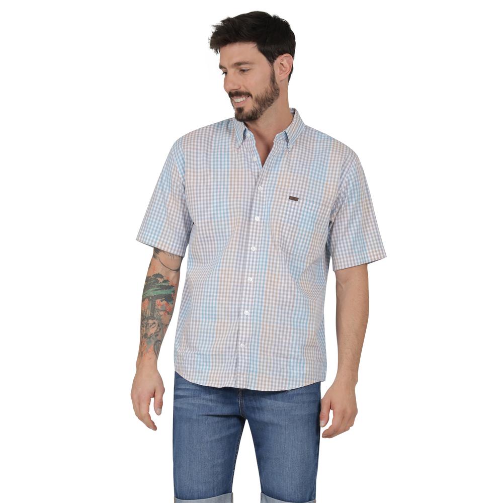 Foto 2 pulgar | Camisa Casual Lee Regular Fit 416 Café para Hombre