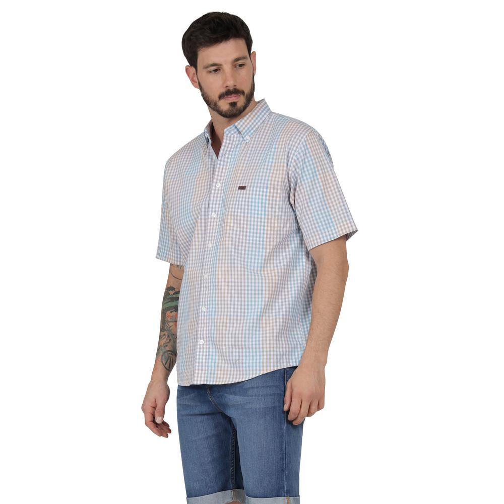 Foto 3 pulgar | Camisa Casual Lee Regular Fit 416 Café para Hombre