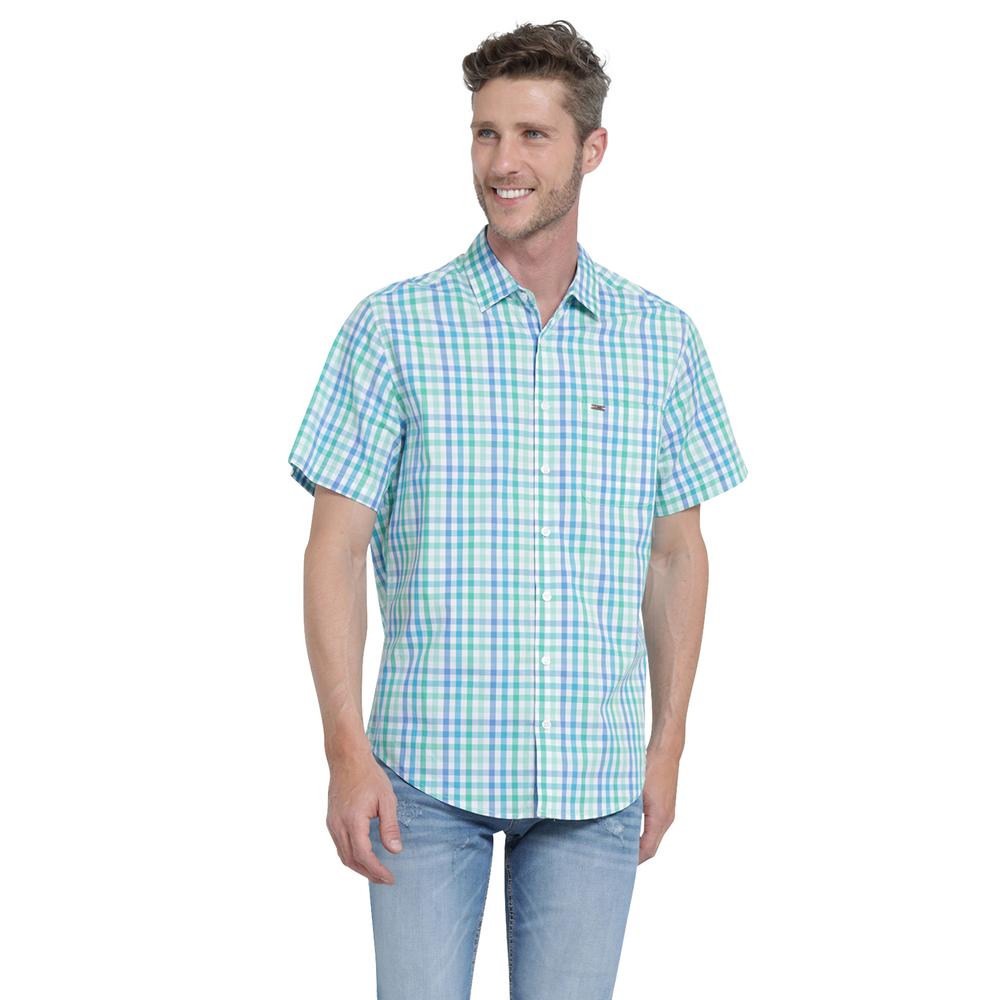 Foto 2 pulgar | Camisa Casual Lee Slim Fit 431 Verde para Hombre