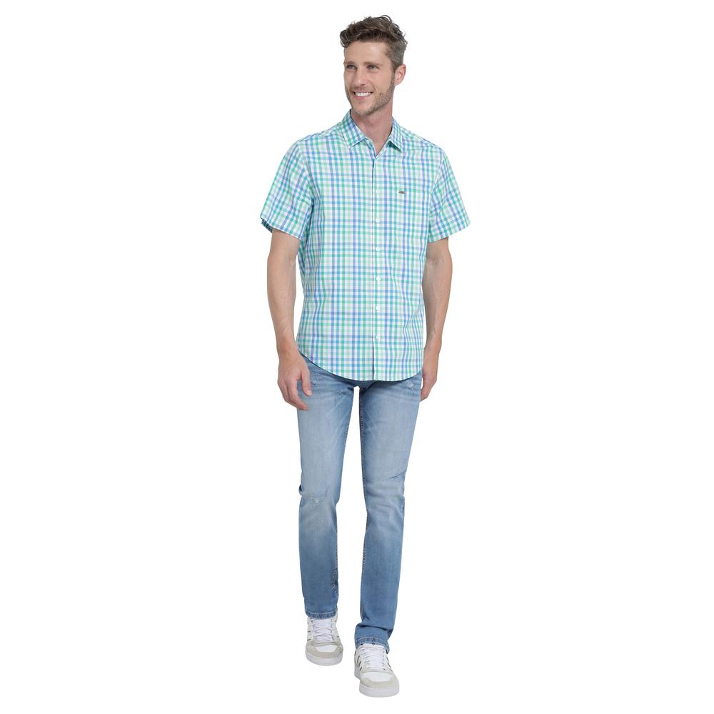 Foto 5 pulgar | Camisa Casual Lee Slim Fit 431 Verde para Hombre