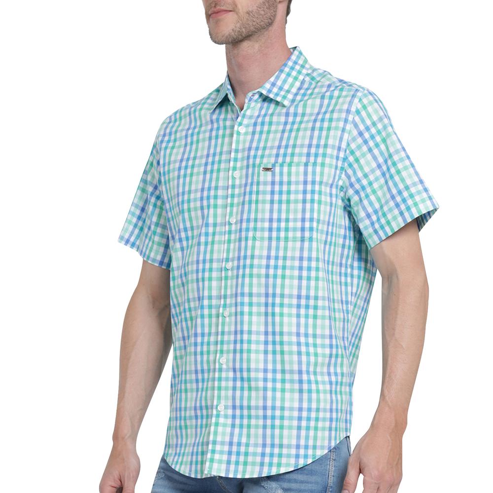 Foto 6 pulgar | Camisa Casual Lee Slim Fit 431 Verde para Hombre