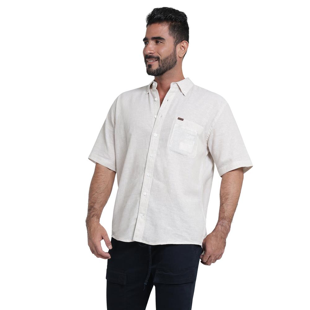 Foto 3 pulgar | Camisa Casual Lee Regular Fit 411 Beige para Hombre