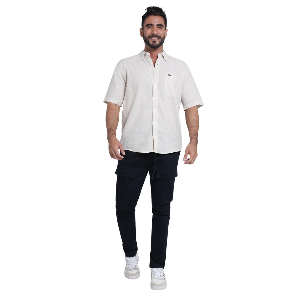 Foto 5 pulgar | Camisa Casual Lee Regular Fit 411 Beige para Hombre