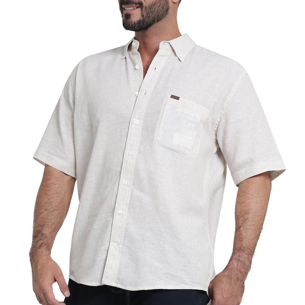 Foto 6 pulgar | Camisa Casual Lee Regular Fit 411 Beige para Hombre