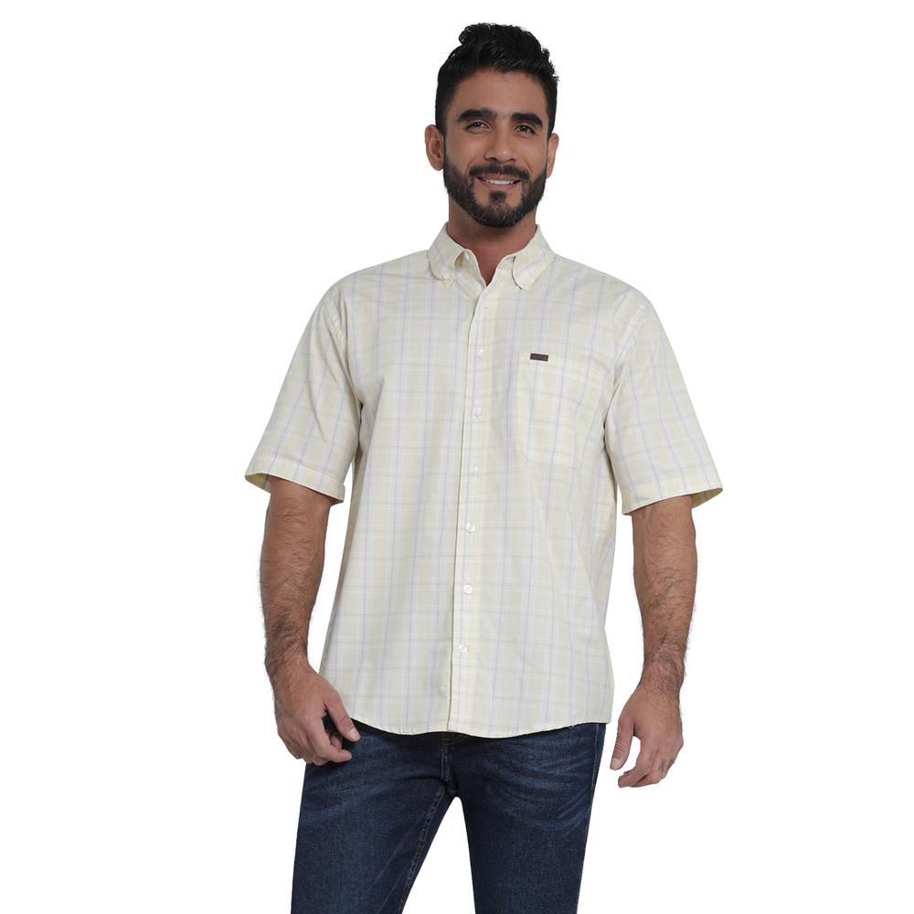 Foto 2 pulgar | Camisa Casual Lee Regular Fit 470 Amarilla para Hombre