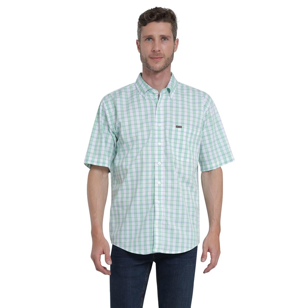 Foto 2 pulgar | Camisa Lee Verde Regular Fit para Hombre